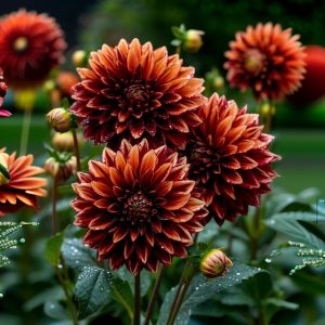 Георгин Маскарад купить по цене от 699р. в интернет-магазине «Посадика» с доставкой почтой в в Москве и по всей России – [изображение №1].